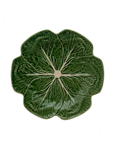 copy of BORDALLO PINHEIRO ASSIETTE A DESSERT CHOU VERT