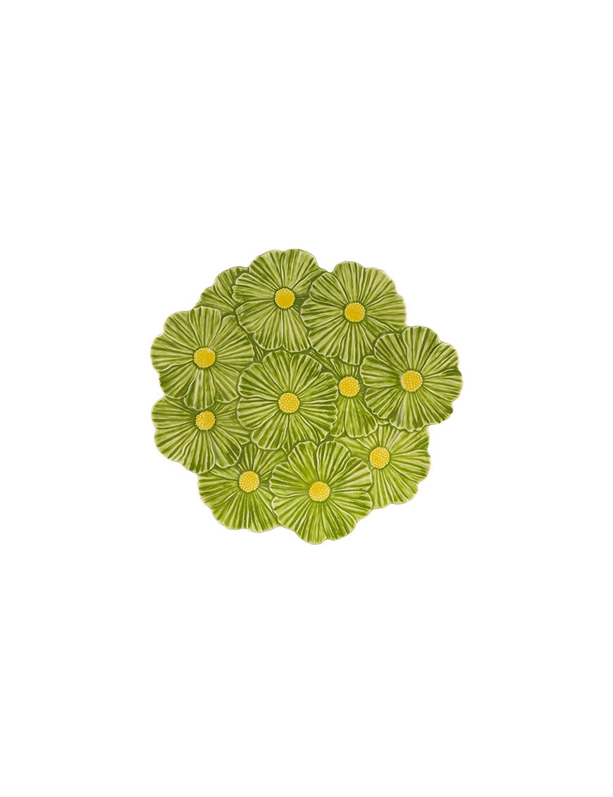 Assiette Cosmos en céramique Bordallo Pinherio