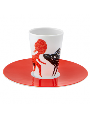 copy of VISTA ALEGRE BODE INSPIRATOIRE TASSE À CAFÉ AVEC SOUCOUPE