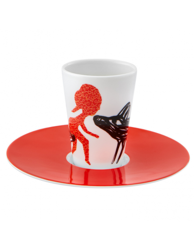 copy of VISTA ALEGRE BODE INSPIRATOIRE TASSE À CAFÉ AVEC SOUCOUPE