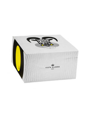 Boîte dans laquelle est la tasse à l&#039;image de bode inspiratoire