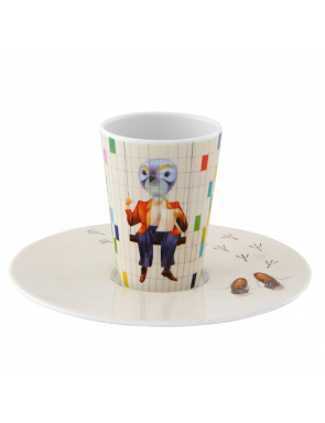 copy of VISTA ALEGRE BODE INSPIRATOIRE TASSE À CAFÉ AVEC SOUCOUPE