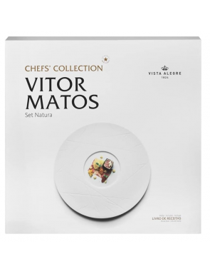 Boite de l' assiette en porcelaine Vitor Matos x Vista Alegre