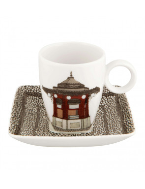 Tasse aux couleurs de Lisbonne rouge