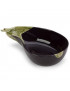 Plat Aubergine en céramqiue de Bordallo Pinheiro