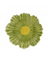 Assiette Cosmos vert en céramqiue de Bordallo Pinheiro