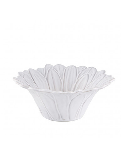 Bol daisy Blanc de Bordallo Pinheiro