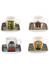 SET 4 TASSES À CAFÉ ET SOUCOUPES  - ALMA DE LISBOA