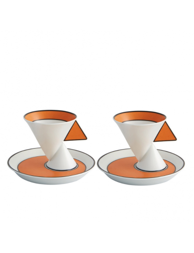 SET 2 TASSES À CAFÉ ET SOUCOUPES - VISTA ALEGRE