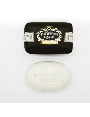Savon Red ruby Portus Cale aux raisins et baies rouge dans un papier noir