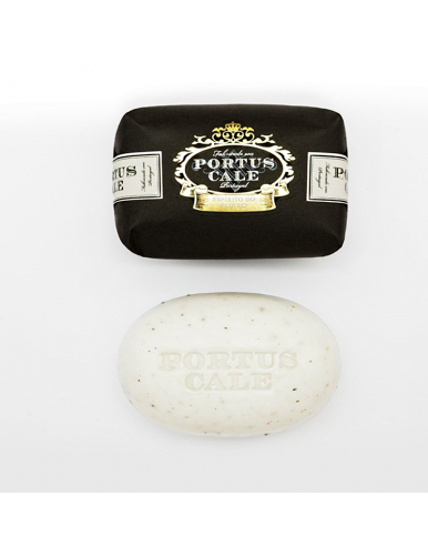 Savon Red ruby Portus Cale aux raisins et baies rouge dans un papier noir